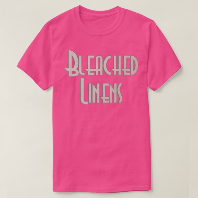 Camiseta Lininas blanqueadas (Diseño del anverso)