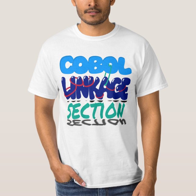 Camiseta Linkage Section in Cobol Programming (Anverso)