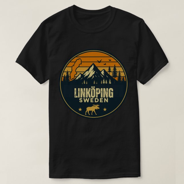 Camiseta Linköping, Suecia Sverige (Diseño del anverso)