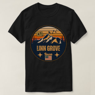 Camiseta Linn Grove, Iowa Ia, Estados Unidos
