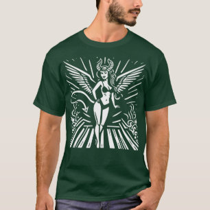 Camiseta Lino Cut Devil Chica