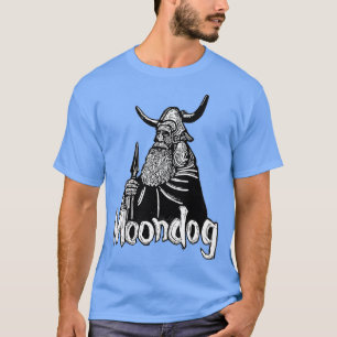 Camiseta Linocut de perro lunar