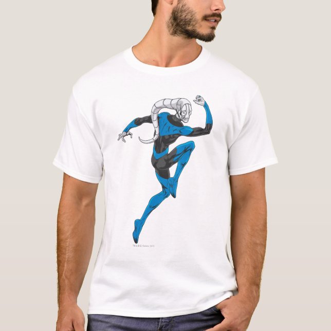 Camiseta Linterna azul 1 (Anverso)