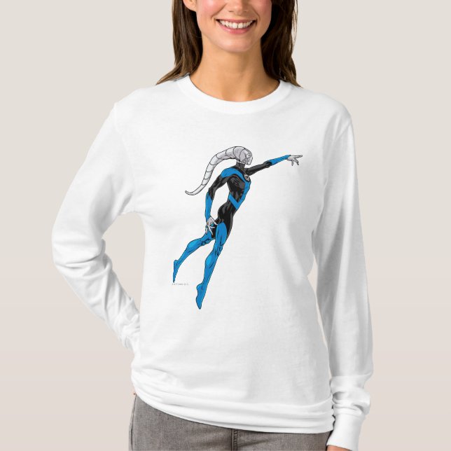 Camiseta Linterna azul 10 (Anverso)