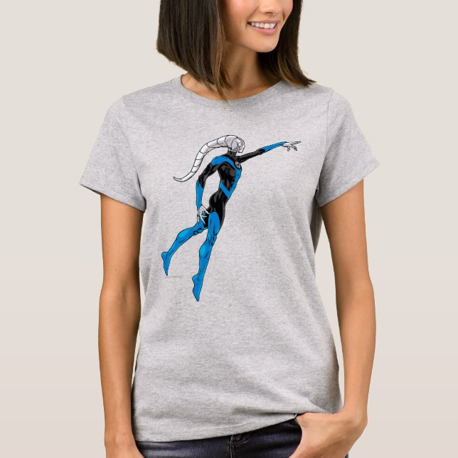 Camiseta Linterna azul 10 (Anverso)