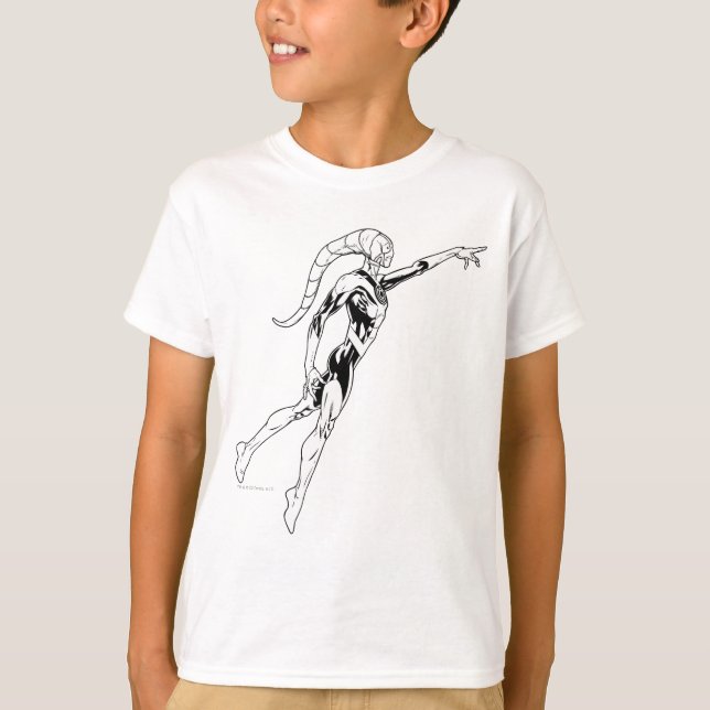 Camiseta Linterna azul 11 (Anverso)