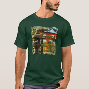 Camiseta Linterna de piedra y puerta Torii