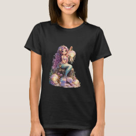 Camiseta Linterna de sirena y medusa