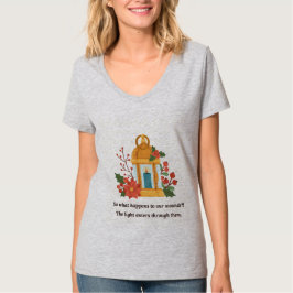 Camiseta Linterna Dorada | Luz Sanadora y Esperanza Espirit
