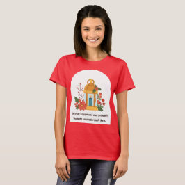 Camiseta Linterna Dorada | Luz Sanadora y Esperanza Espirit