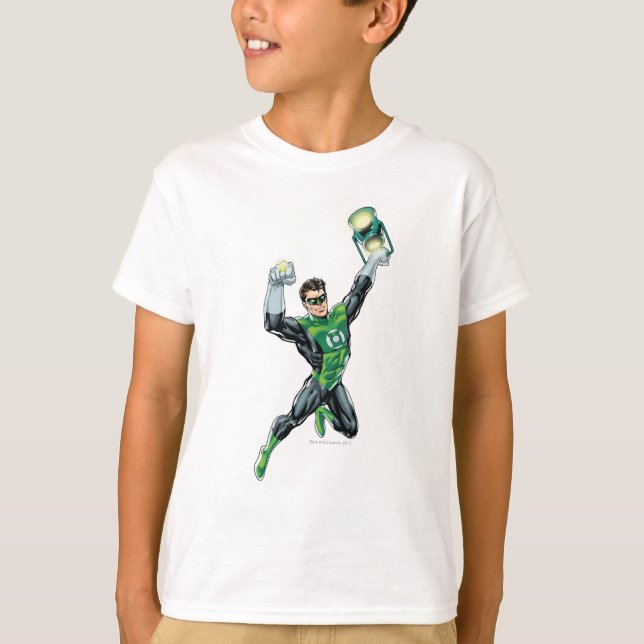 Camiseta Linterna verde - Cómic, con linterna (Anverso)