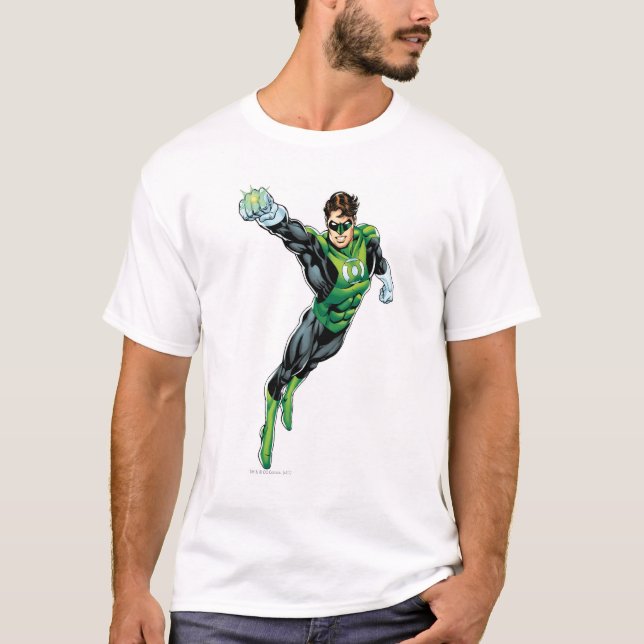 Camiseta Linterna verde - Cómic, fuera el brazo (Anverso)