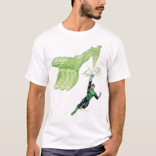 Camiseta Linterna verde - cómica, con la máquina
