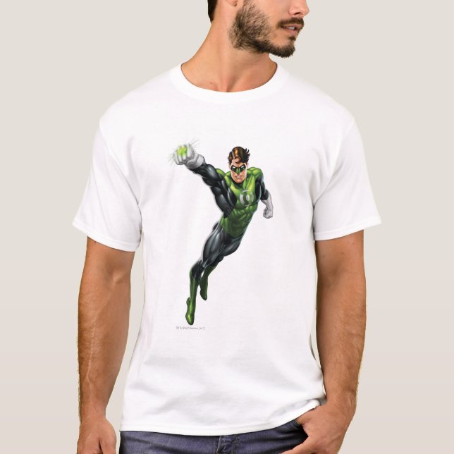 Camiseta Linterna verde - completamente representada, arm o (Anverso)