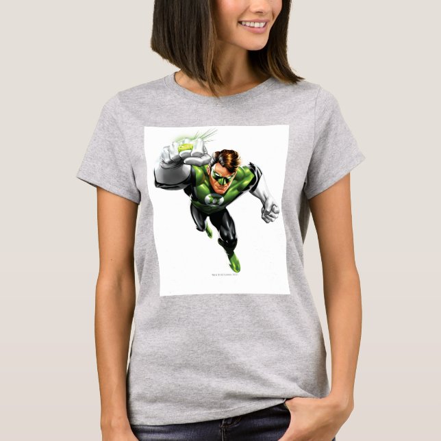 Camiseta Linterna verde: completamente representada, aument (Anverso)