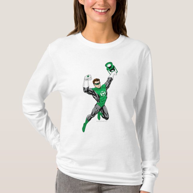 Camiseta Linterna verde - completamente representada, con l (Anverso)