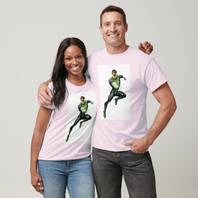 Camiseta Linterna verde - completamente representada, salta (Unisexo)