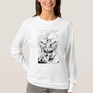Camiseta Linterna verde con flujo de luz