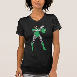Camiseta Linterna verde con la linterna
