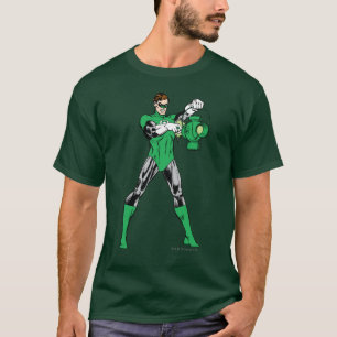 Camiseta Linterna verde con la linterna