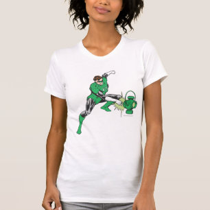 Camiseta Linterna verde con linterna 2
