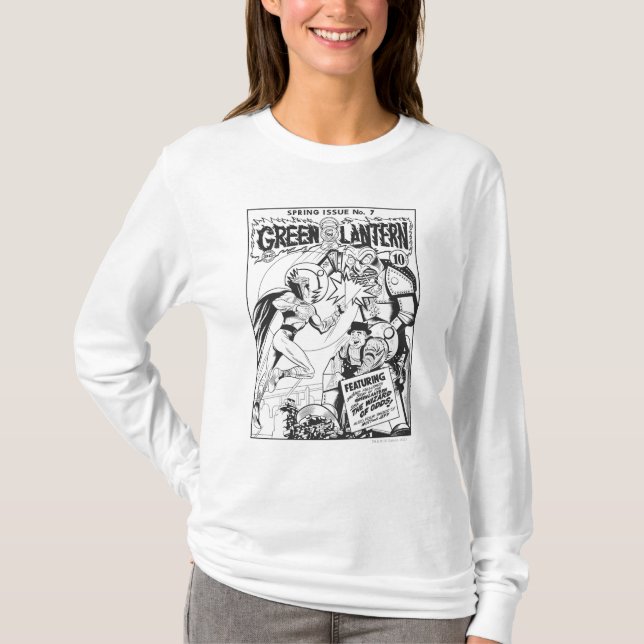 Camiseta Linterna verde contra el asistente de las probabil (Anverso)