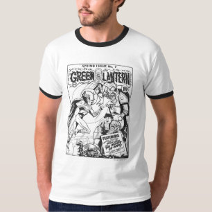 Camiseta Linterna verde contra el mago de probabilidades,