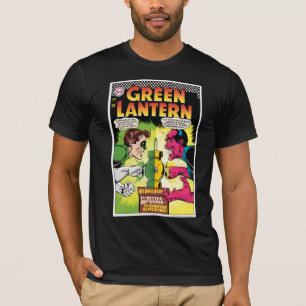Camiseta Linterna verde contra Sinestro