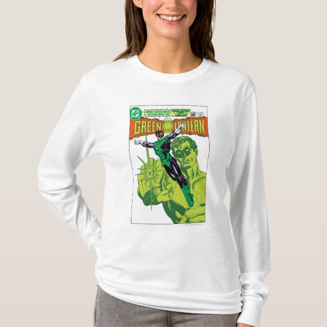 Camiseta Linterna verde: cubierta cómica de acción (Anverso)