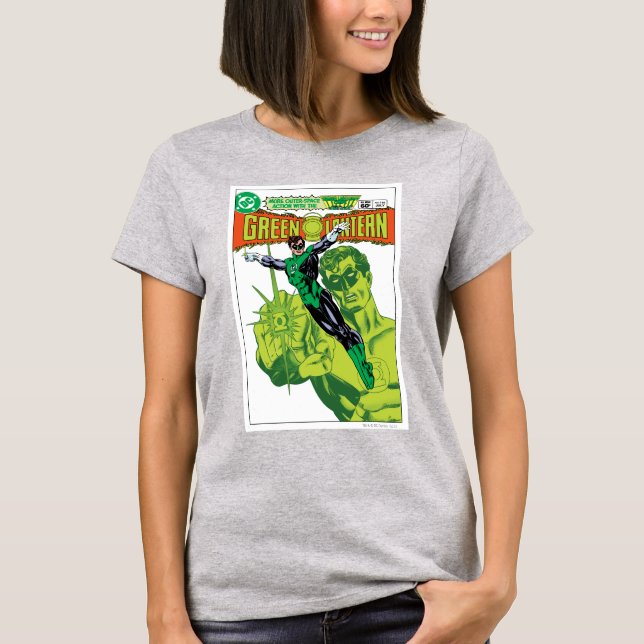 Camiseta Linterna verde: cubierta cómica de acción (Anverso)