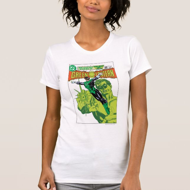 Camiseta Linterna verde: cubierta cómica de acción (Anverso)