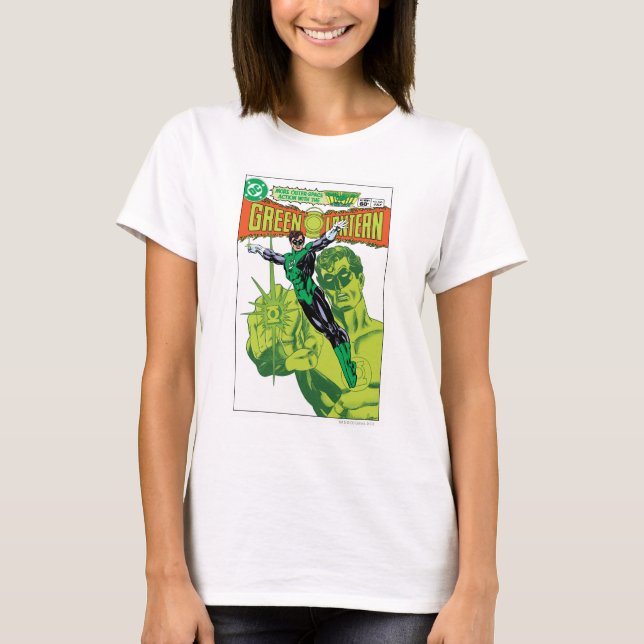 Camiseta Linterna verde: cubierta cómica de acción (Anverso)