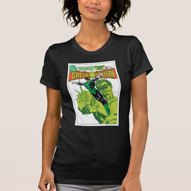 Camiseta Linterna verde: cubierta cómica de acción (Anverso)