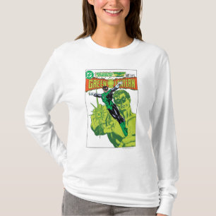 Camiseta Linterna verde - cubierta cómica de la acción
