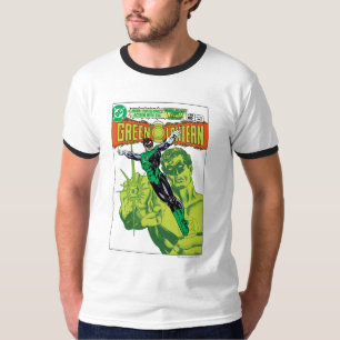 Camiseta Linterna verde - cubierta cómica de la acción