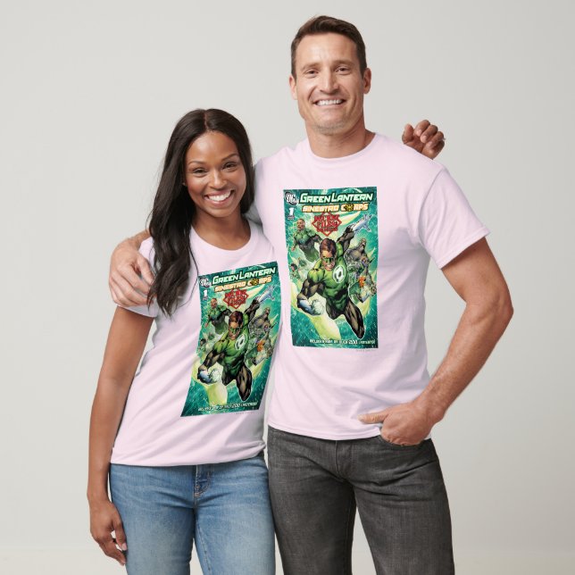 Camiseta Linterna verde - Cubierta de archivos y orígenes s (Unisexo)