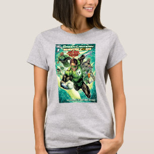 Camiseta Linterna verde - Cubierta de archivos y orígenes s