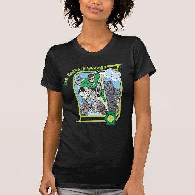Camiseta Linterna verde - El guerrero esmeralda (Anverso)