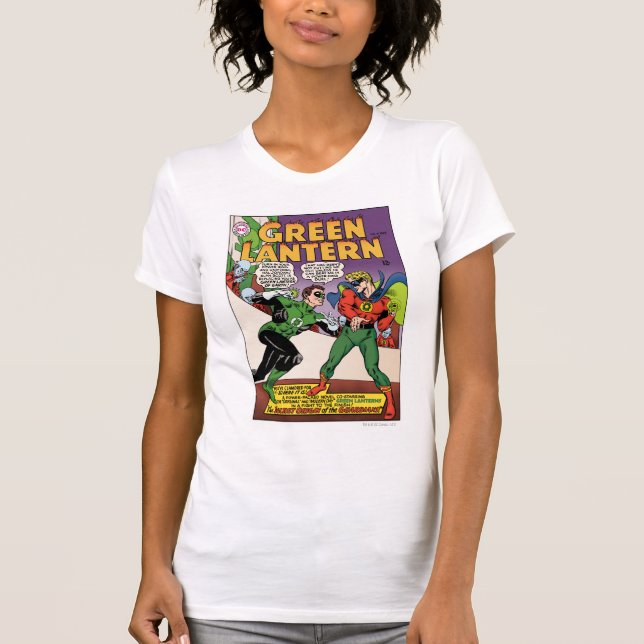 Camiseta Linterna verde en el anillo (Anverso)