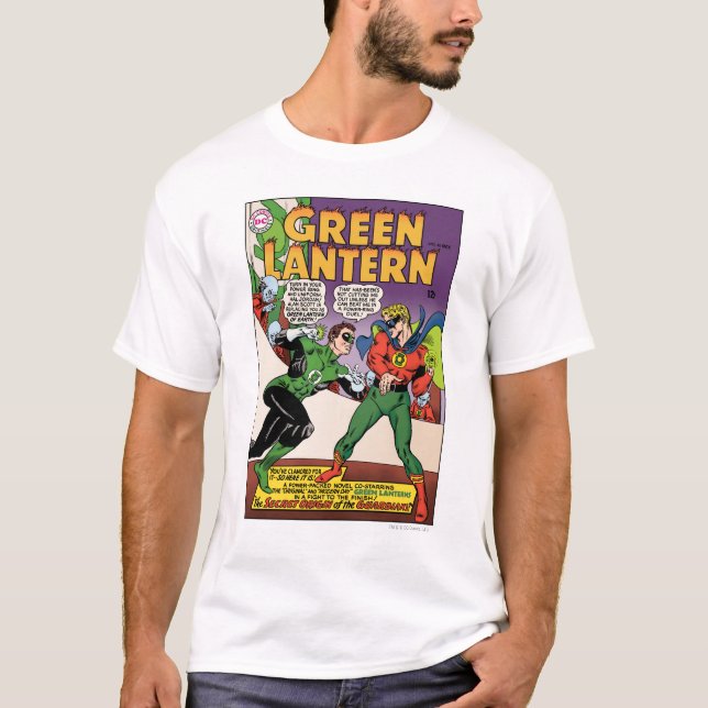 Camiseta Linterna verde en el anillo (Anverso)