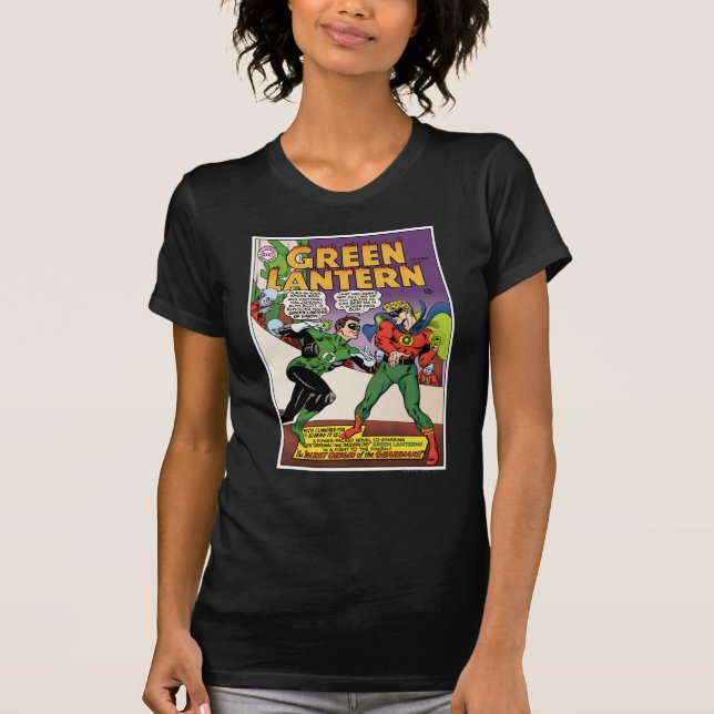 Camiseta Linterna verde en el anillo (Anverso)