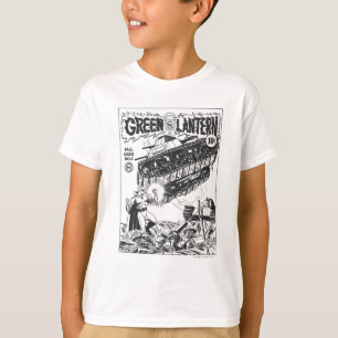 Camiseta Linterna verde en los fosos, blancos y negros