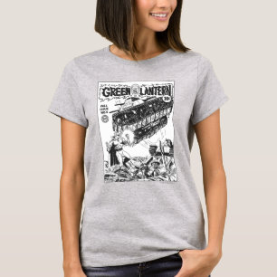 Camiseta Linterna verde en los fosos, blancos y negros