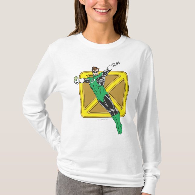 Camiseta Linterna verde extiende las armas (Anverso)