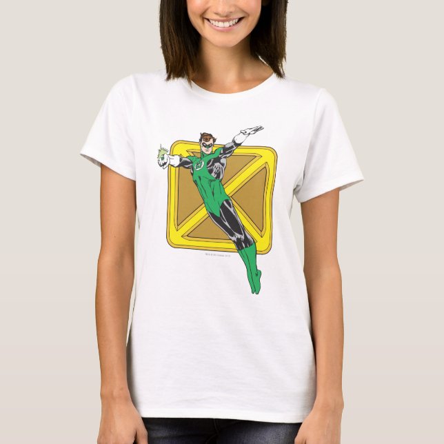 Camiseta Linterna verde extiende las armas (Anverso)