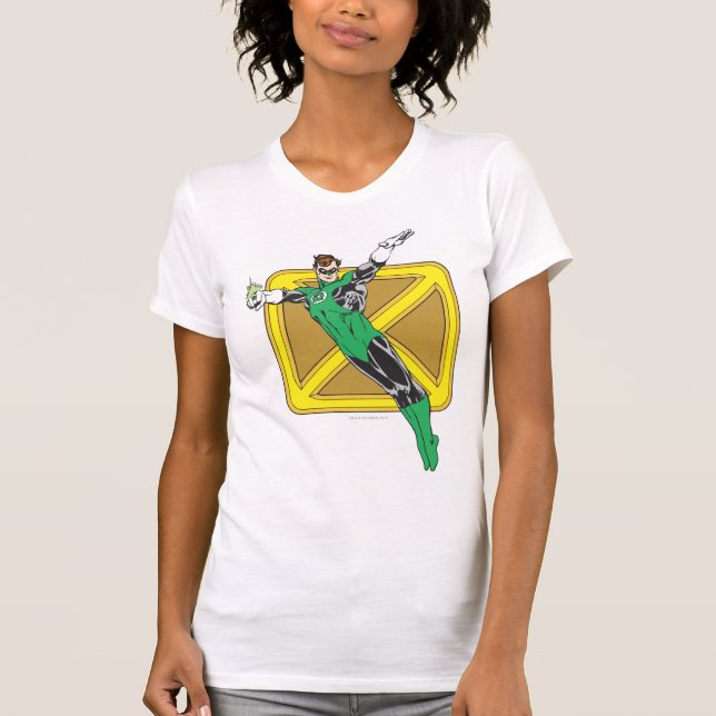 Camiseta Linterna verde extiende las armas (Anverso)