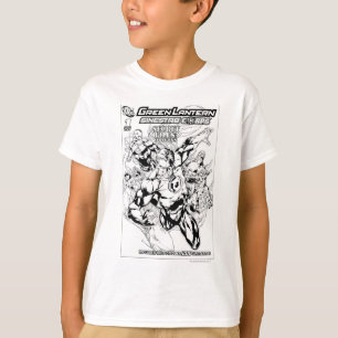 Camiseta Linterna verde - ficheros y cubierta secretos de