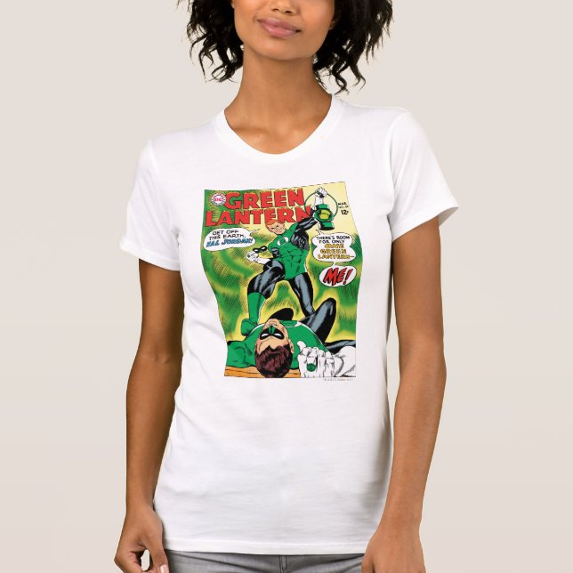 Camiseta Linterna verde - Fuera de este callejón terrestre  (Anverso)