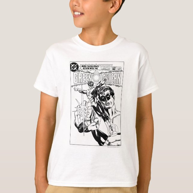 Camiseta Linterna verde - Funda de historietas de acción, n (Anverso)