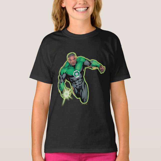 Camiseta Linterna verde John Stewart (Anverso)
